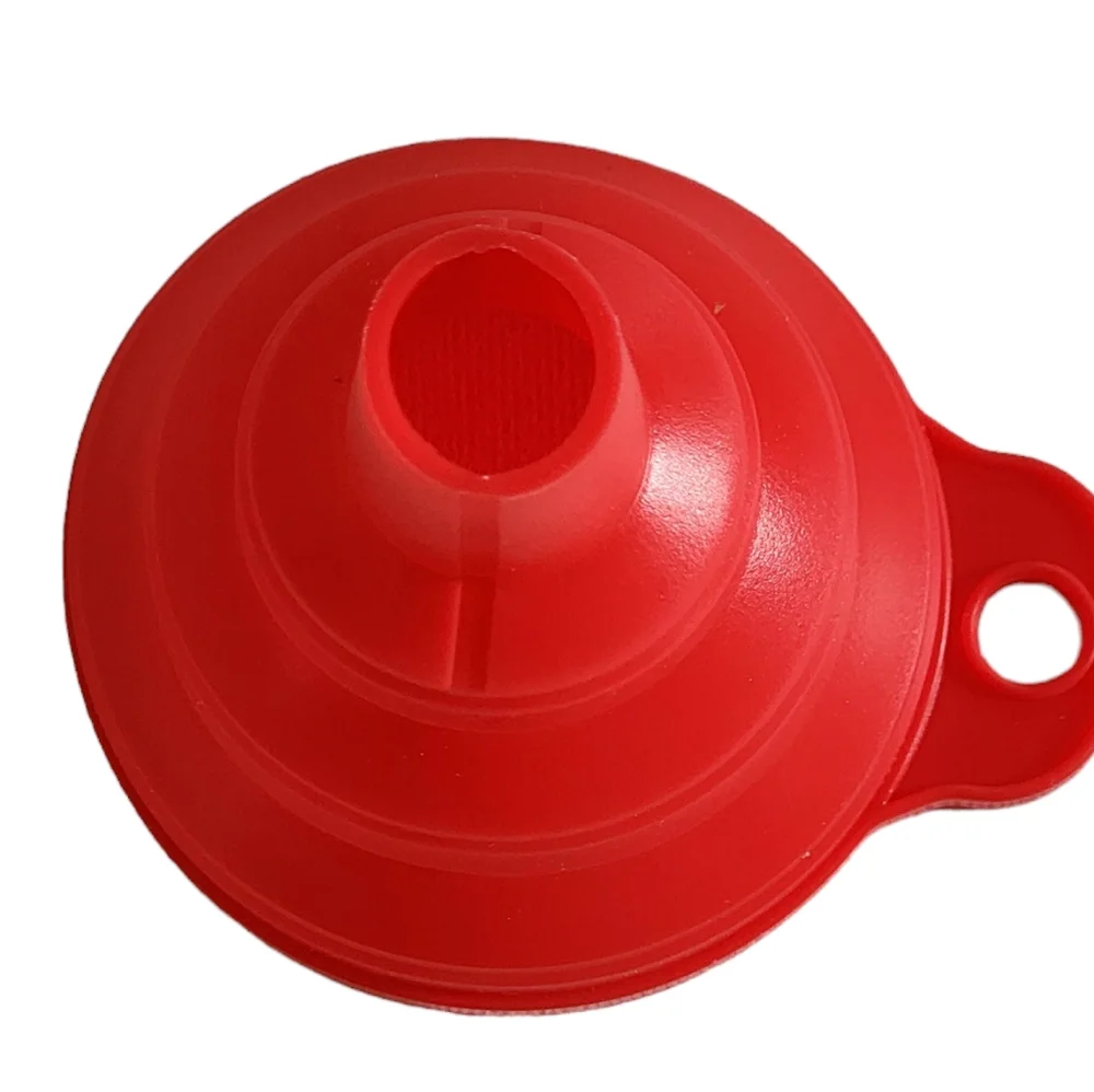 Set of 3 Small Silicone Collapsible Funnels Kitchen Tools - Picture 6 of 10
